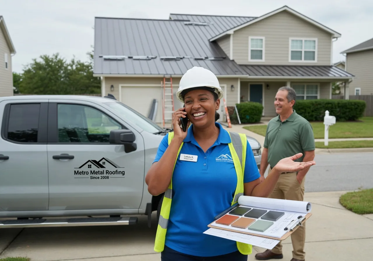 Storm Damage Metal Roof Repair in Mottville, NY